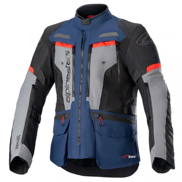 Giacca Bogota' Pro Drystar Grey-blue-black All-season Alpinestars