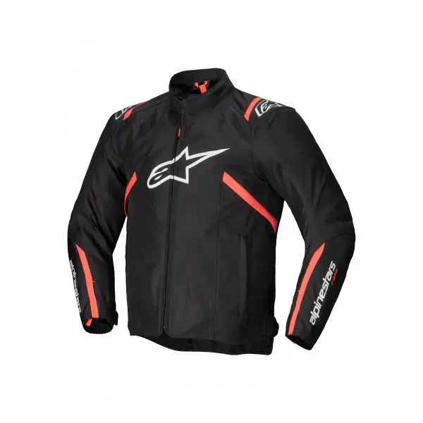 T-sps V2 Wp Giacca Black White Red Fluo Sportiva Alpinestars