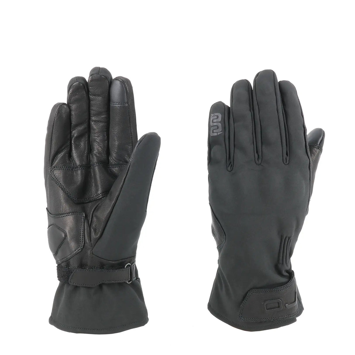 Guanti Plain Black Guanto Medio Waterproof Invernale Oj
