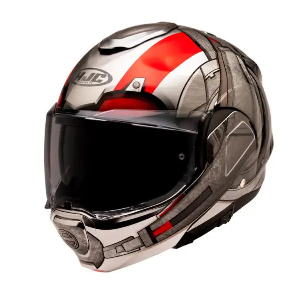 F100 Antman Marvel Mc1 Casco Convertibile In Fibra Hjc