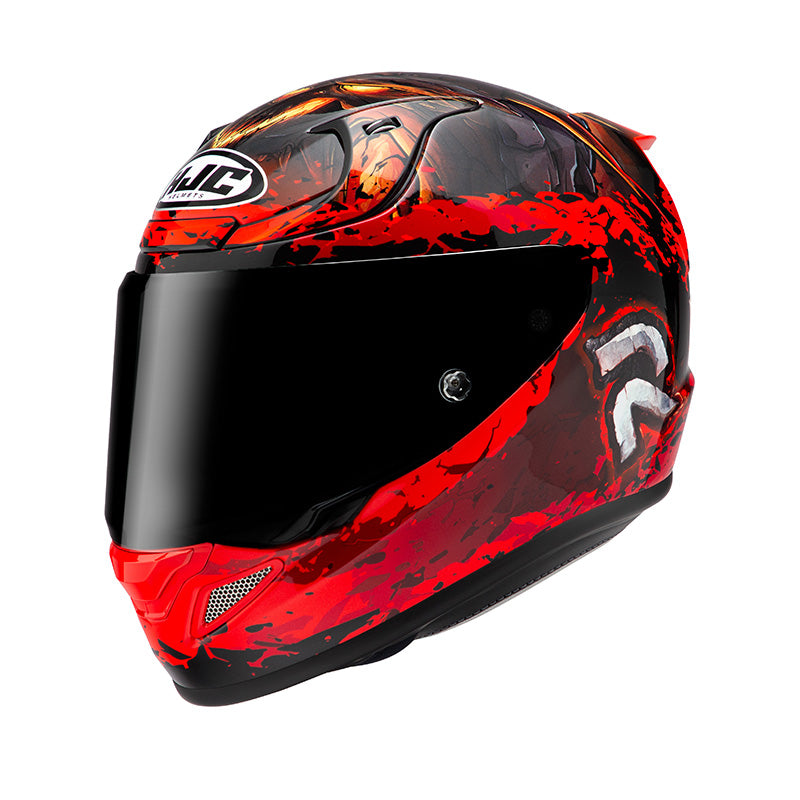 Rpha12 Diablo Blizzard Mc1 Casco Integrale Marvel Hjc