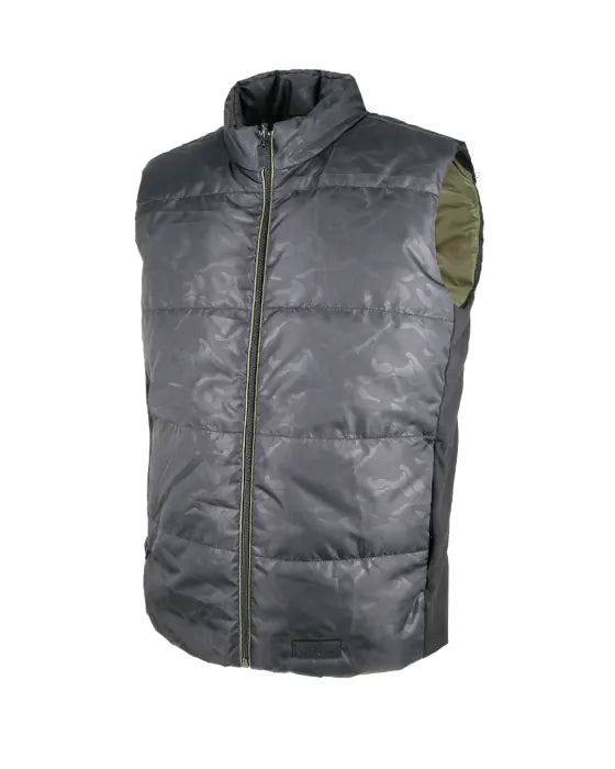 Gilet Matt con Imbottitura Legger Mimetico Oj