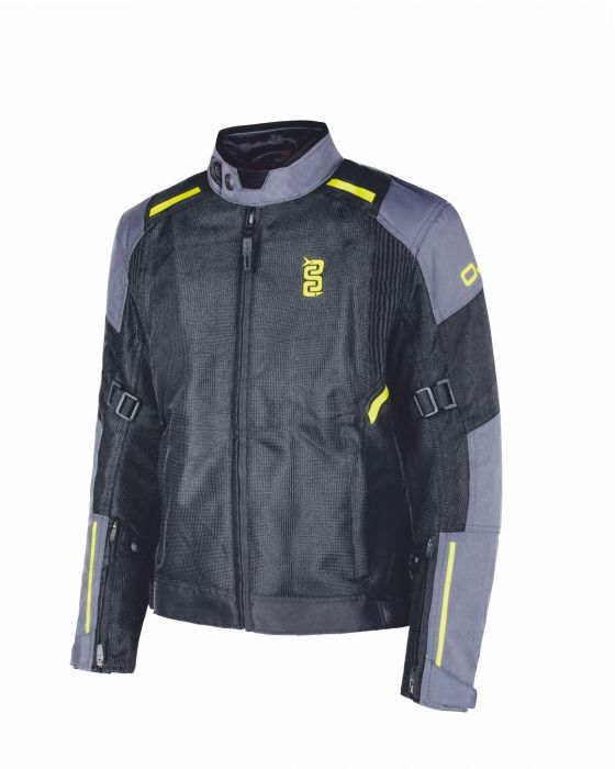 Giubbino Stream 2 Man Black/dark Grey Traforato con Membrana Removibile Oj