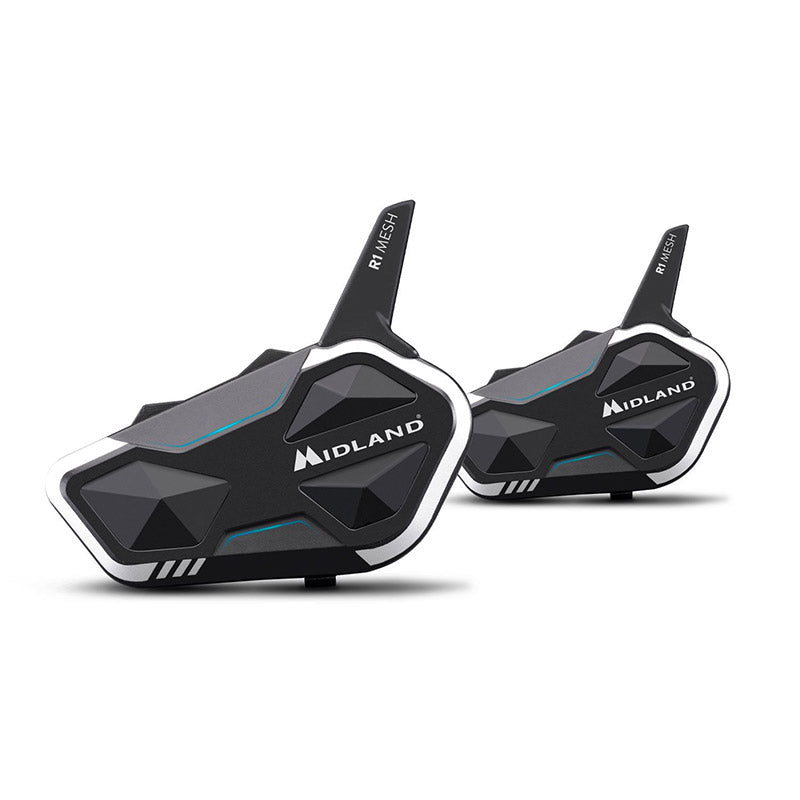 R1 Mesh Doppio Intercom Moto Midland