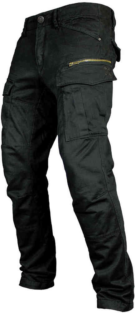 Defender Mono Black Pantalone con Protezioni Omologato Aaa John Doe