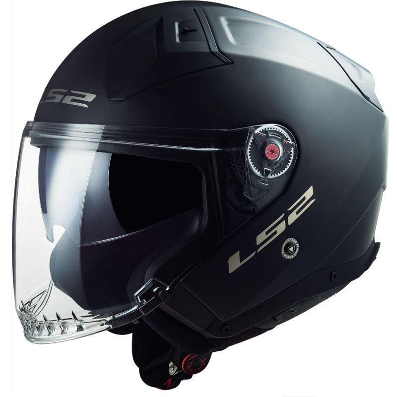 Ls2 Of603 06 Infinity Ii Solid Matt Black Jet Ls2