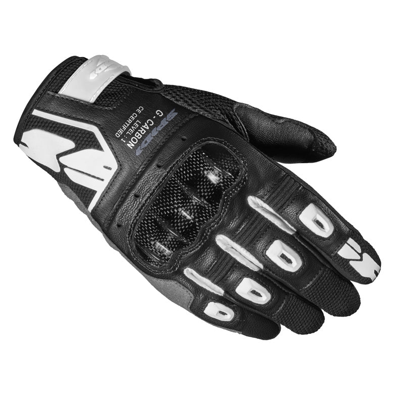 Guanto Estivo G-carbon Lady Nero-bianco Spidi