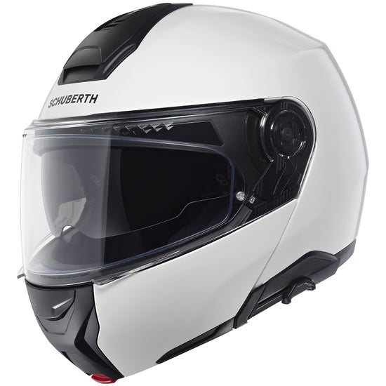 Concept Glossy White Casco Modulare In Fibra White Schuberth
