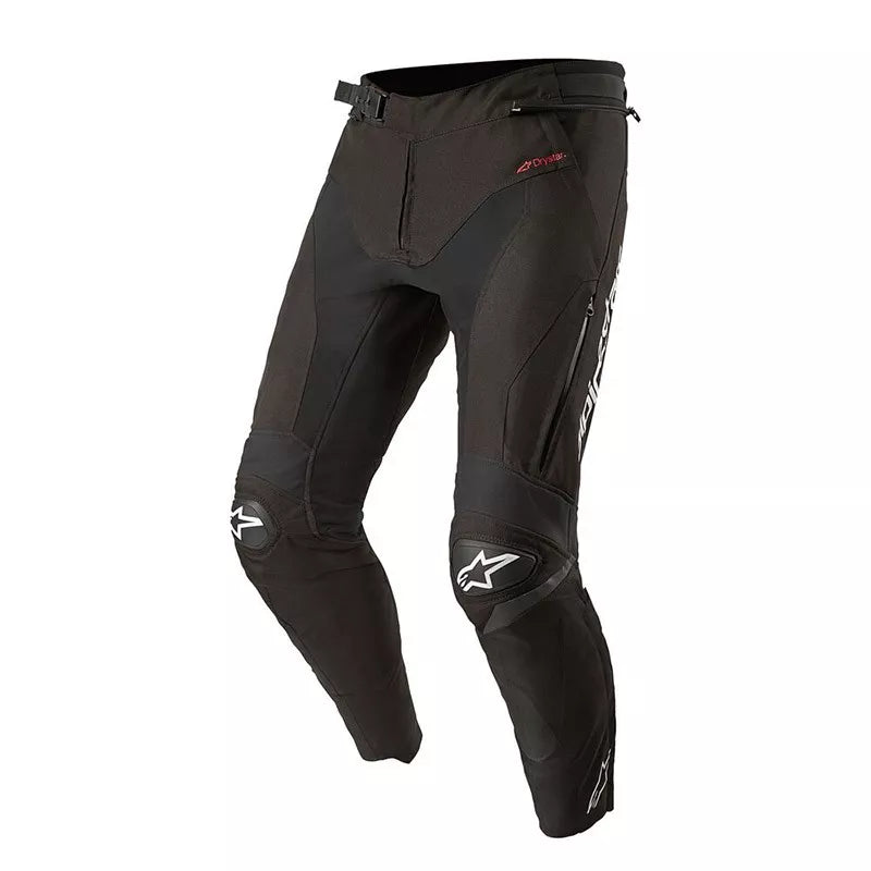 T-sp R Drystar Pantaloni In Pelle Nero Alpinestars