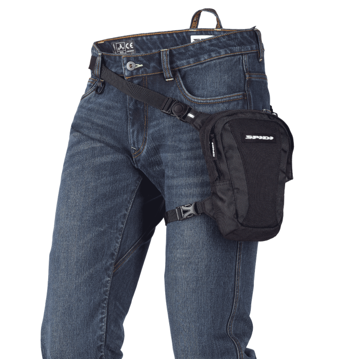 Borsa Da Gamba Moto Leg Bag Nero Spidi