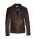GIACCA SOLO RIDER  BROWN LEATHER MAN GIACCA IN PELLE MARRONE DMD