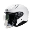 Rpha31 Pearl White Casco Jet In Fibra Hjc - 1