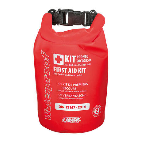 Kit Pronto Soccorso Impermeabile Moto a Norma Din-13167 - 1