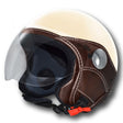 Casco Ls Trendy Vision Dj06 Demi Jet  Panna Lucido/t.moro - 1