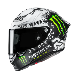 RPHA 1 V2 CARBON SNOW DIABLO MC10SF CASCO INTEGRALE HJC
