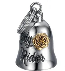GUARDIAN BELL CAMPANELLA PER MOTO CAMPANELLA PER MOTOCICLISTI E PER MOTOCICLISTI DONNA ARGENTO MOT0027