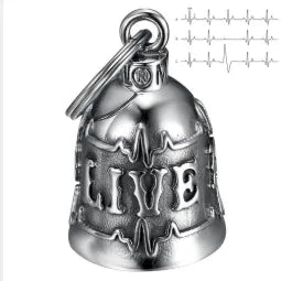 GUARDIAN BELL CAMPANELLA PER MOTO ELETTROCARDIOGRAMMA ARGENTO MOT0045