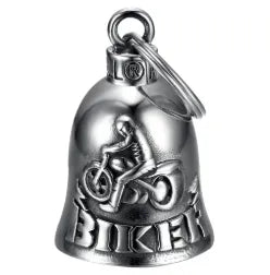 GUARDIAN BELL CAMPANELLA PER MOTO MODELLO BIKER ARGENTO MB0004