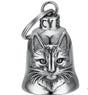 GUARDIAN BELL CAMPANELLA MOTO MOCY BELL GATTO,PORTAFORTUNA IN ACCIAIO INOSSIDABILE MB0042