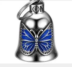 GUARDIAN BELL CAMPANELLA MOTO FARFALLA BLU-CAMPANA GURADIANA FARFALLA BLU MOCYBELL MB0066