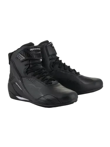 Scarpe Stella Faster-4 Drystar Black-Silver Alpinestars
