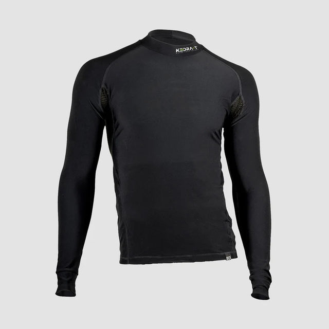 MAGLIA TECNICA TERMICA SOFT THERMAL IN PILE TECNICO UNISEX  NERO KEDRA-T 130-X