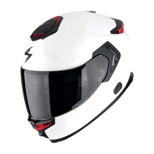 EXO-GT SP AIR CARBON  BIANCO PERLA OPACO CASCO INTEGRALE SCORPION