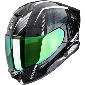 EXO-530 AIR THERAS NERO-CANGIANTE-BIANCO CASCO INTEGRALE SCORPION