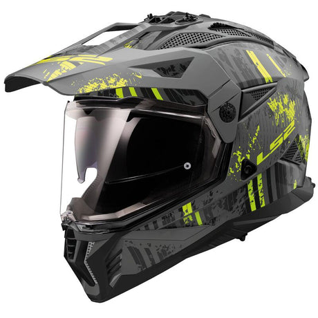 Mx702 Pioneer Ii Crazy M.black H-v Yellow Caasco Adventure Ls2 - 1