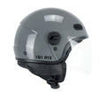 Casco Jet Pix Mono Grigio con Visiera Lunga Cgm - 1