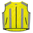 GILET RIFLETTENTE GIALLO CERTIFICATO SECONDO LE DIRETTIVE   EN17353:2020 EN1150:1999 LAMPA