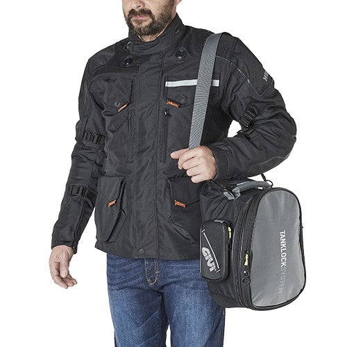 Borsa Serbatoio Ea118 Tanklock Espandibile Per Moto Enduro 25 Lt Givi - 4