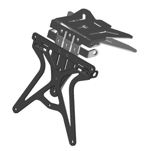 Portatarga Moto "aero-x"  Universale - 3