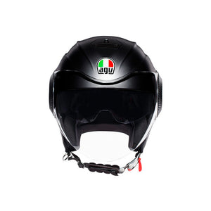 Orbyt Matt Black Casco Jet - 2