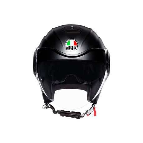 Orbyt Matt Black Casco Jet - 2