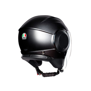 Orbyt Matt Black Casco Jet - 4
