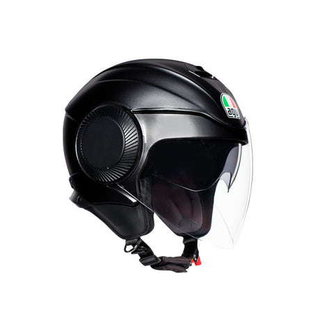 Orbyt Matt Black Casco Jet - 1