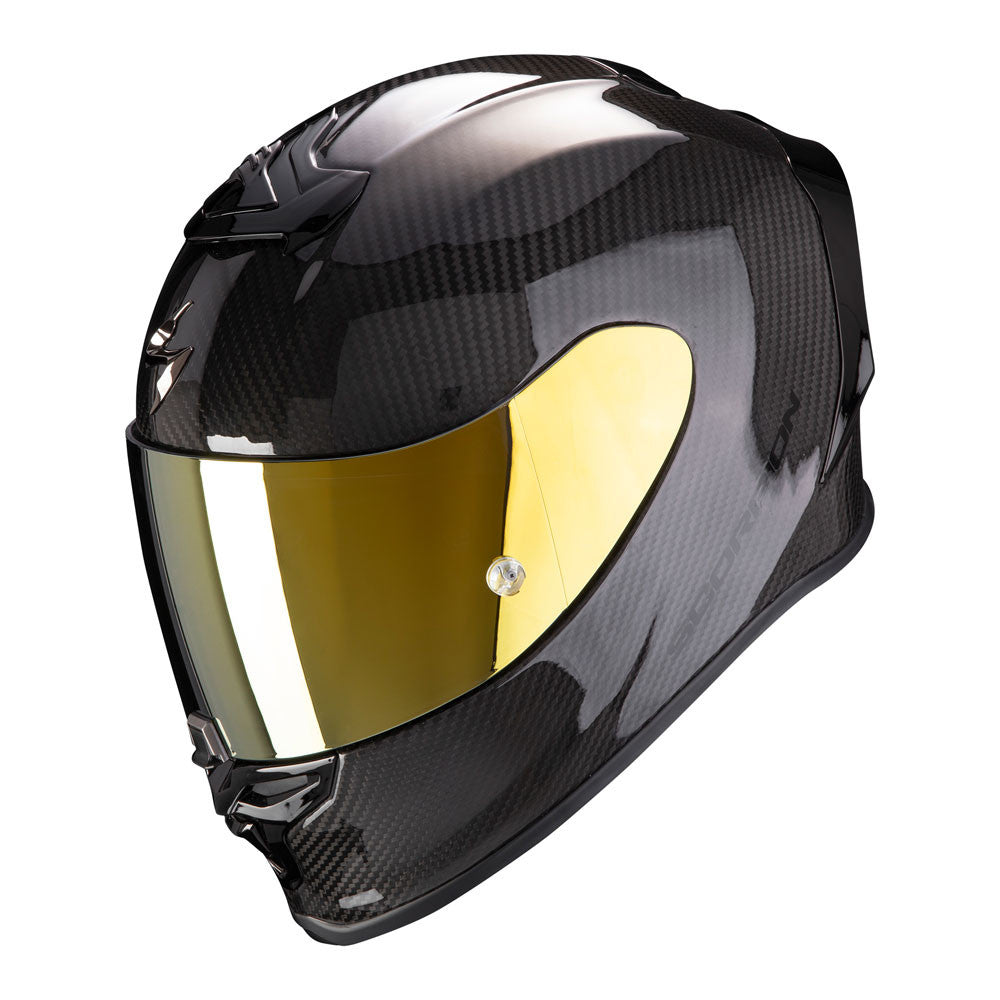 Casco Exo-r1 Scorpion - Casco Integrale Carbon Lucido Monocolore - 1