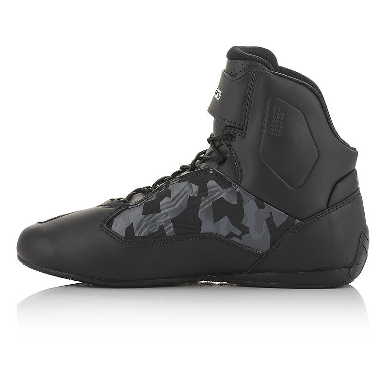 Scarpe Faster-3 Alpinestar -  Scarpe In Pelle Nero/grigio/rosso - 3