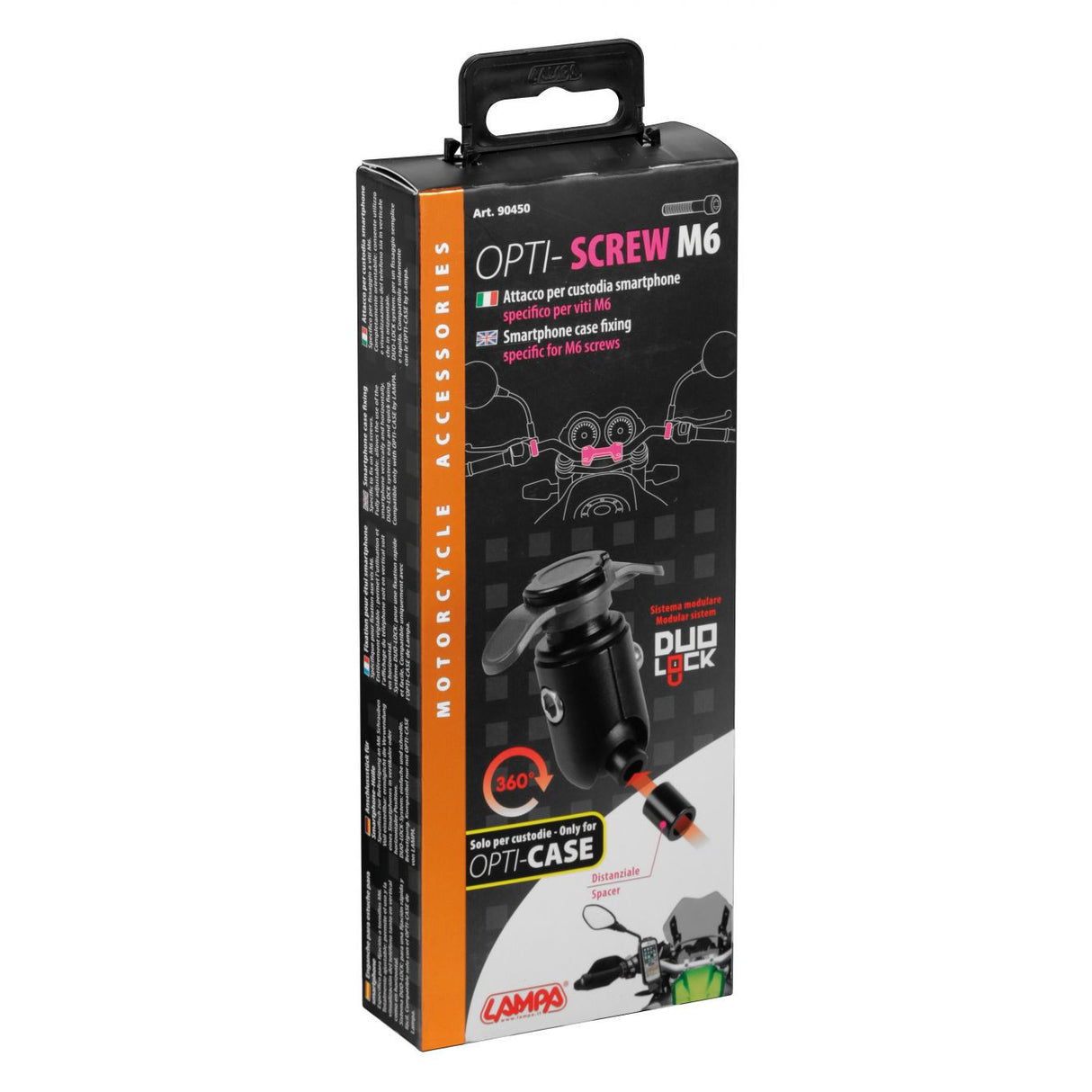 Fissaggio a Vite M6 Per Opti-case 90450 Lampa - 3