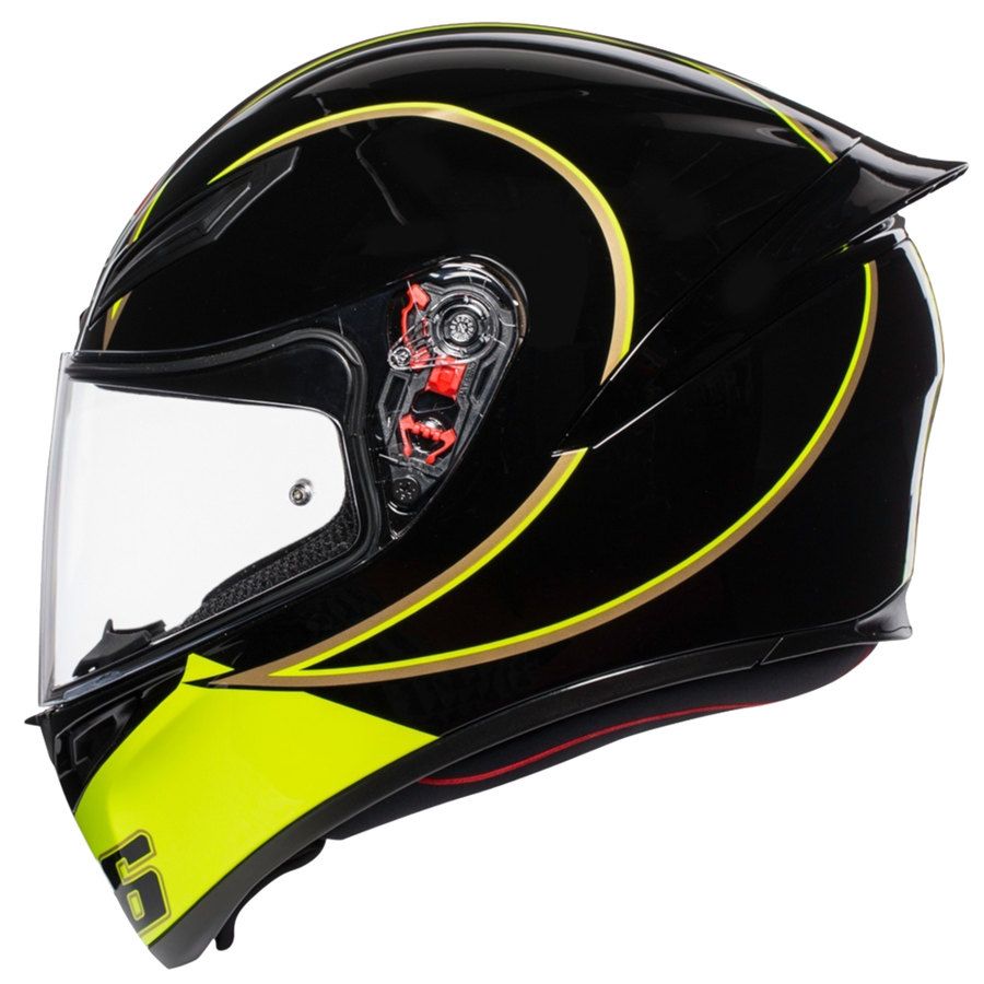 Casco K-1 Gothic Agv - Casco Integrale (replica Valentino Rossi) - 5