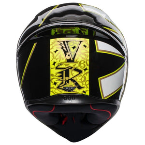 Casco K-1 Gothic Agv - Casco Integrale (replica Valentino Rossi) - 4