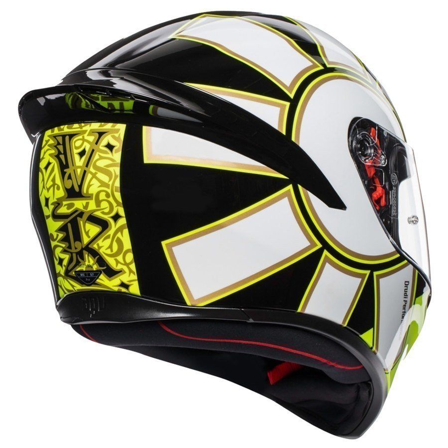 Casco K-1 Gothic Agv - Casco Integrale (replica Valentino Rossi) - 3