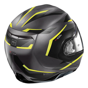 Casco N100-5 Plus Overland 033 Nolan - Casco Modulare Nero/giallo Fluo - 3