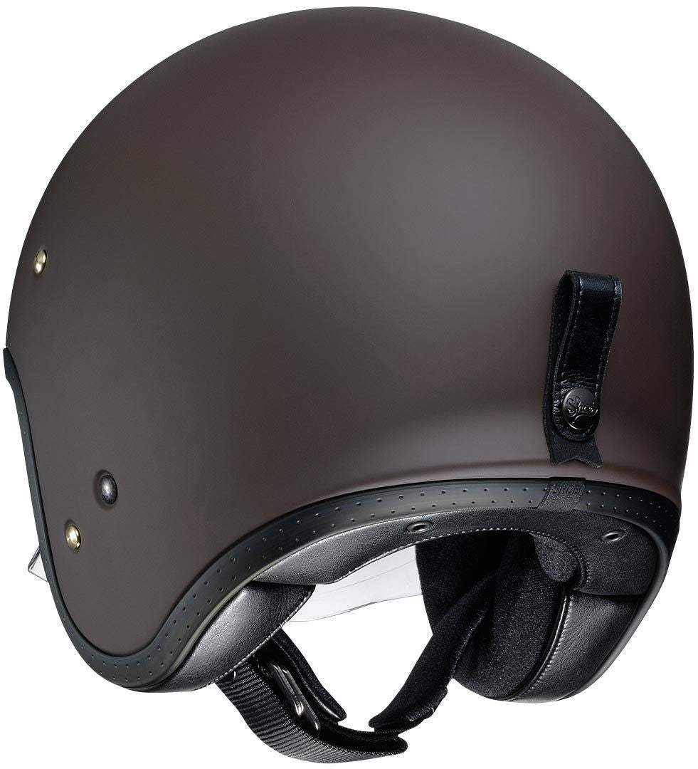 Casco J-o Unic Shoei - Casco Jet Marrone Opaco - 3