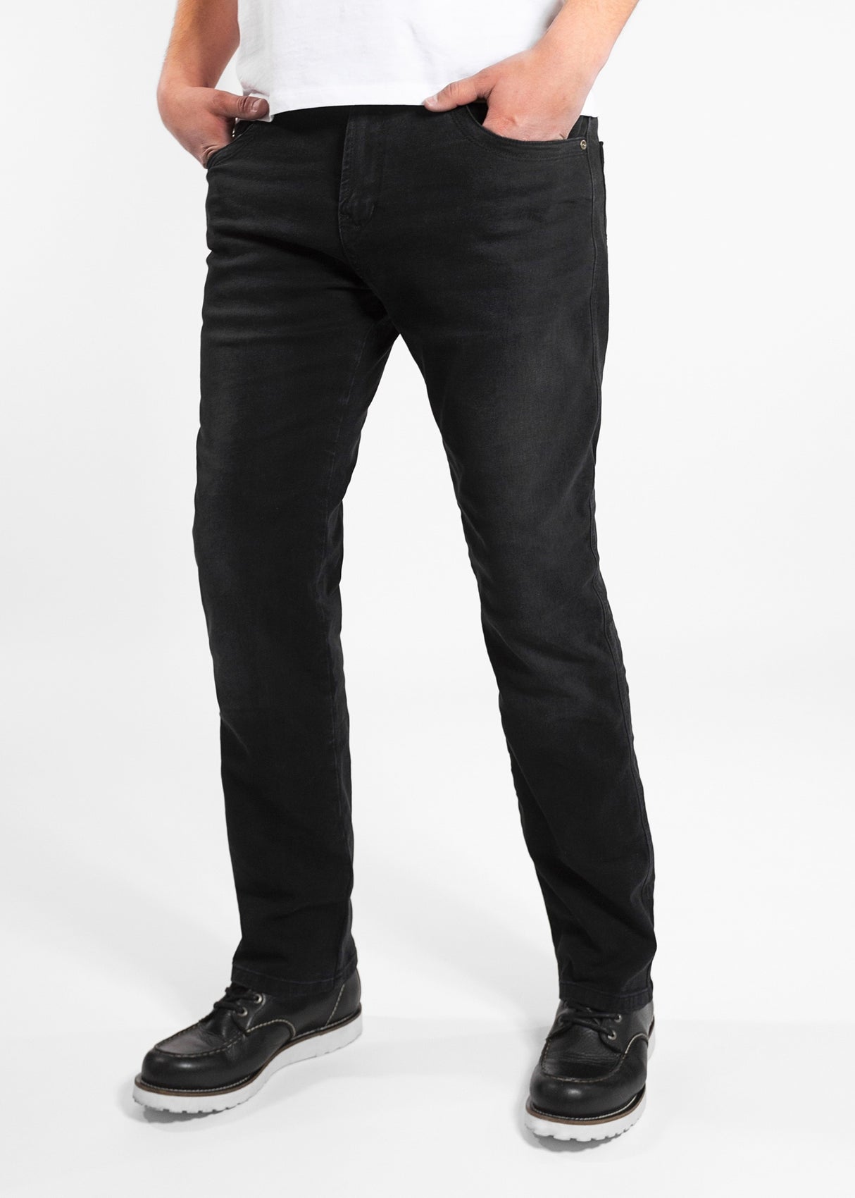 Pantaloni Original Jeans John Doe - Pantaloni Black Used Lunghezza 32 Certificato Aaa - 3