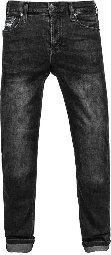 Pantaloni Original Jeans John Doe - Pantaloni Black Used Lunghezza 34 Certificato Aaa - 1