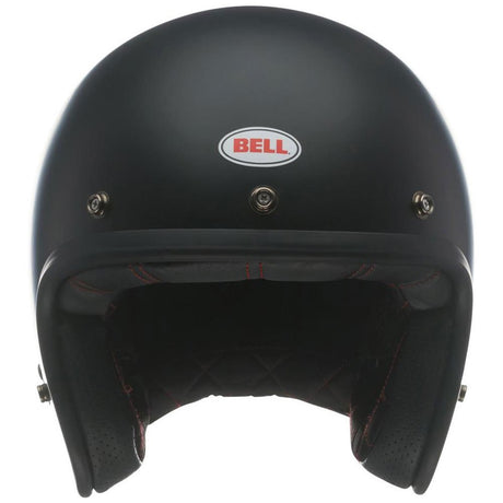 Casco Custom 500 Bell - Casco Jet 3 Bottoni Nero Opaco - 2