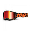 Maschera Accuri 2 Bambino Chicago 100% - Lente a Specchio Rossa - 1