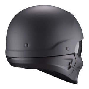 Exo-combat Evo Solid  Matt Black Casco Modulabile Scorpion - 3